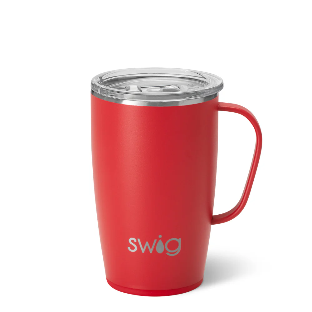 Red Travel Mug 18oz