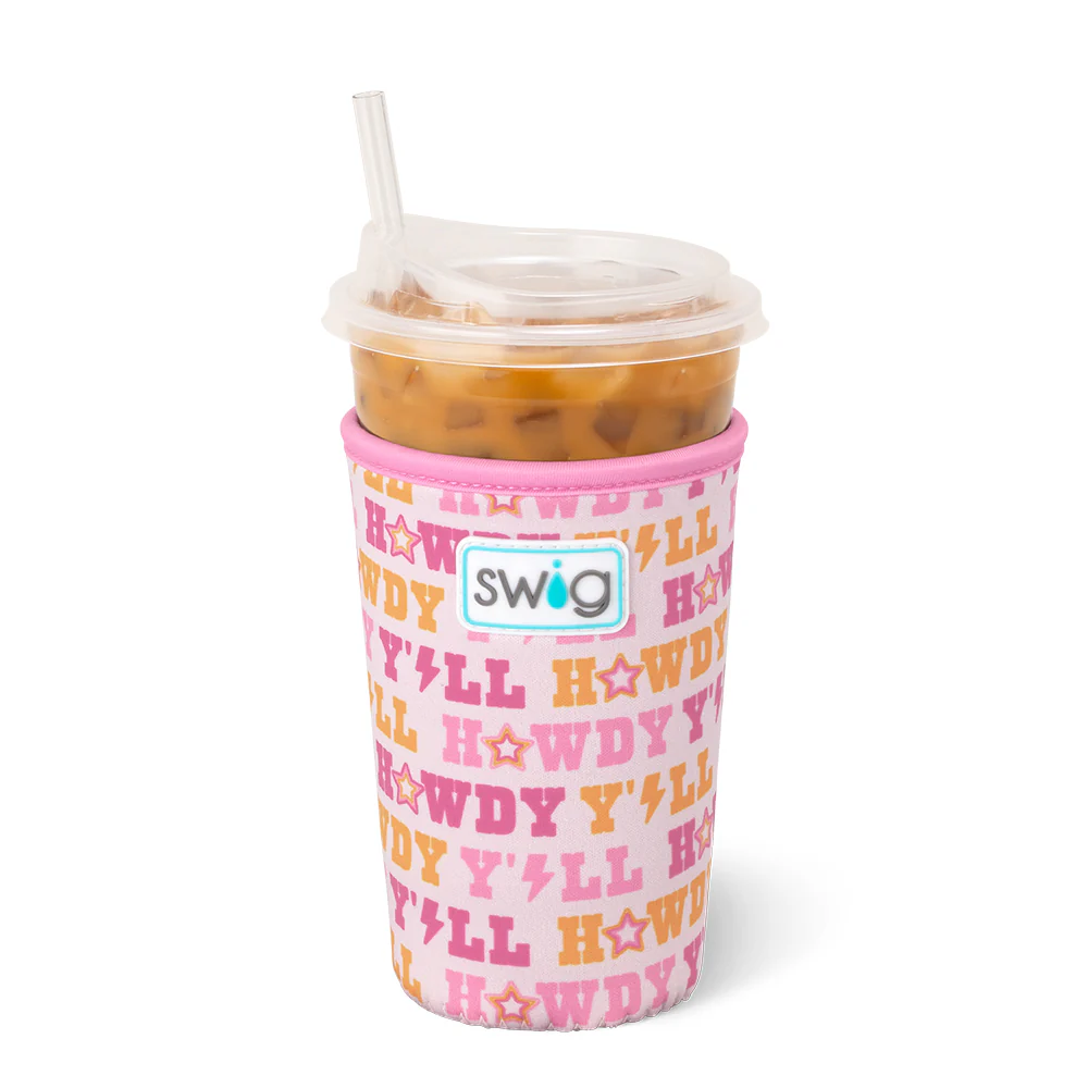 Howdy Y'all Iced Cup Coolie