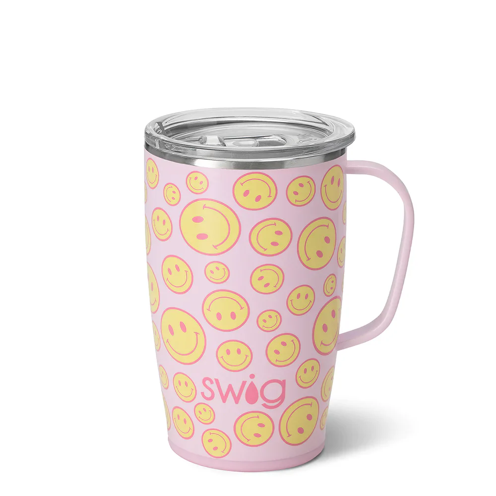 Oh Happy Day Travel Mug 18oz