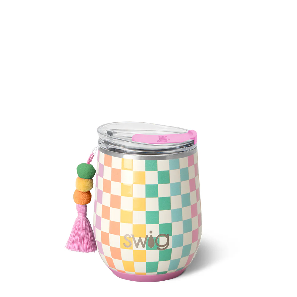 Check Mate Stemless Wine 12oz