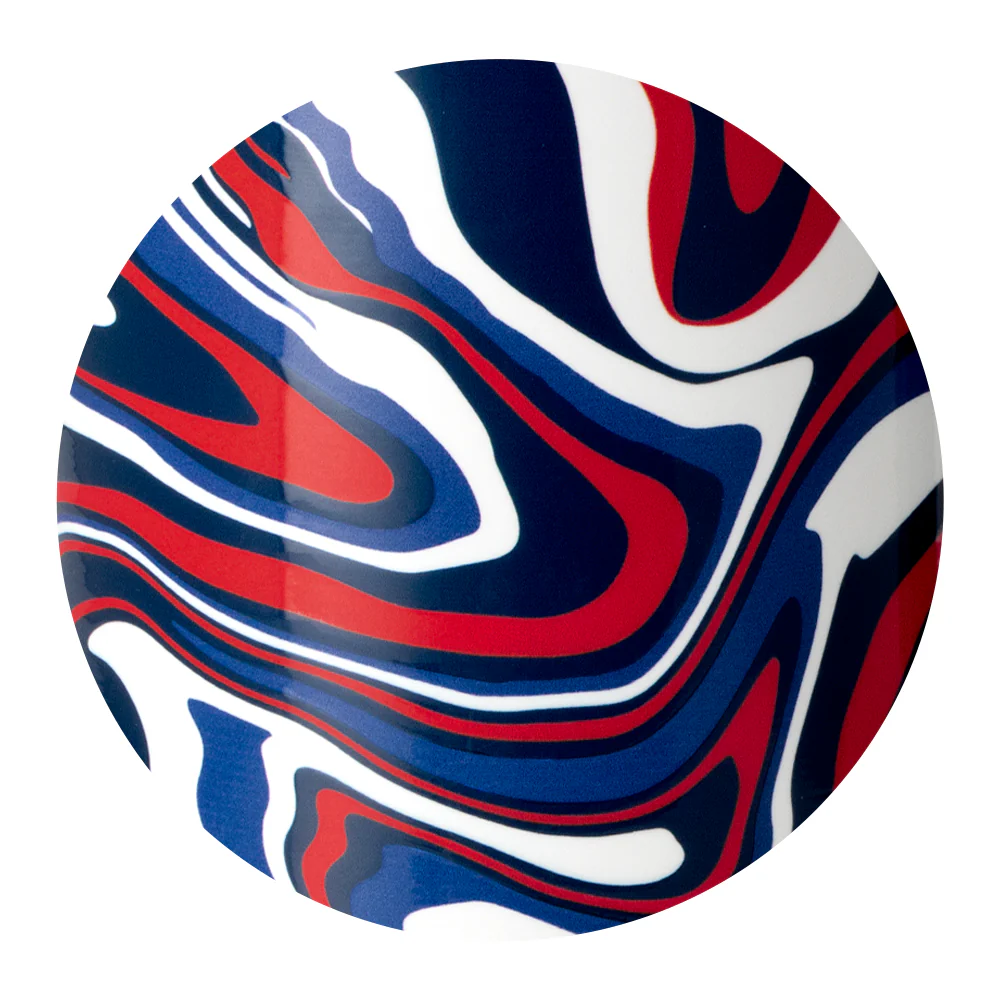 Fanzone Navy + Red Straw Tumbler 32oz