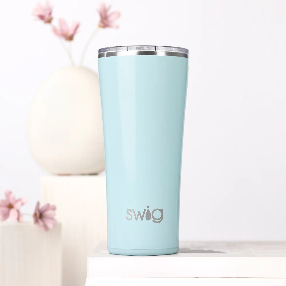 Shimmer Aquamarine Tumbler 22oz