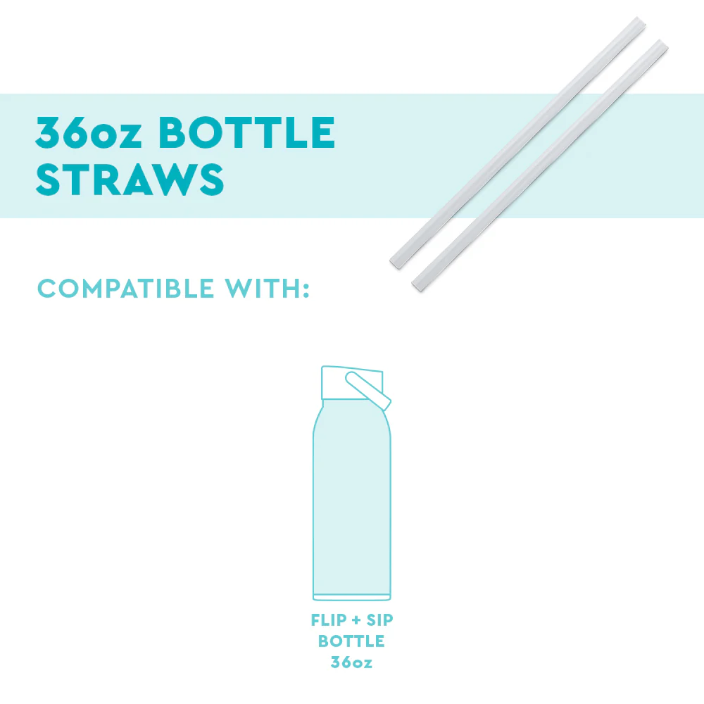 Replacement Straws 2-Pack 36oz Bottle