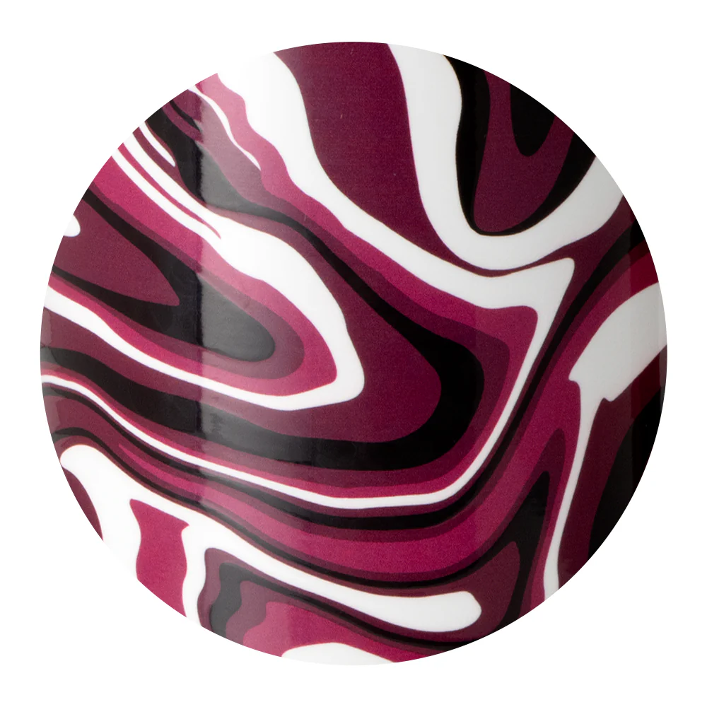 Fanzone Maroon + Black Straw Tumbler 32oz