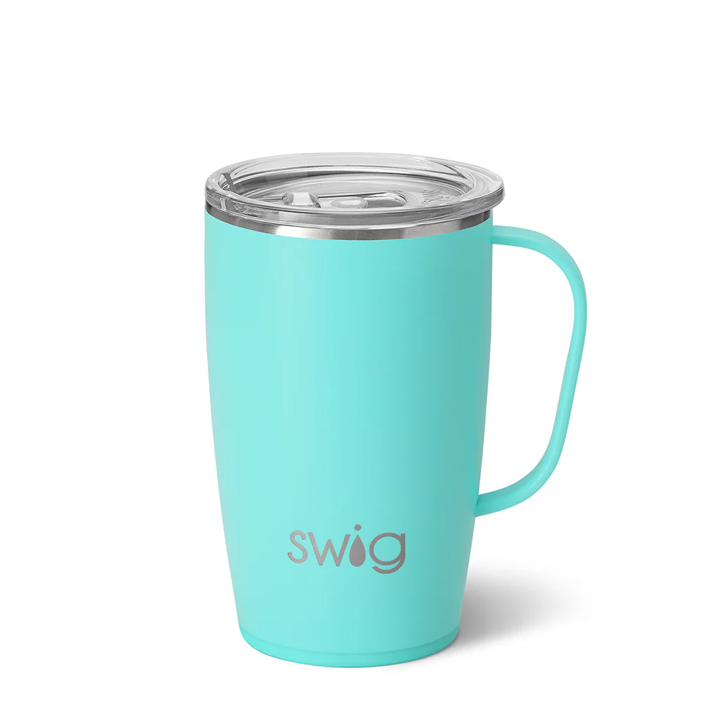 Aqua Travel Mug 18oz