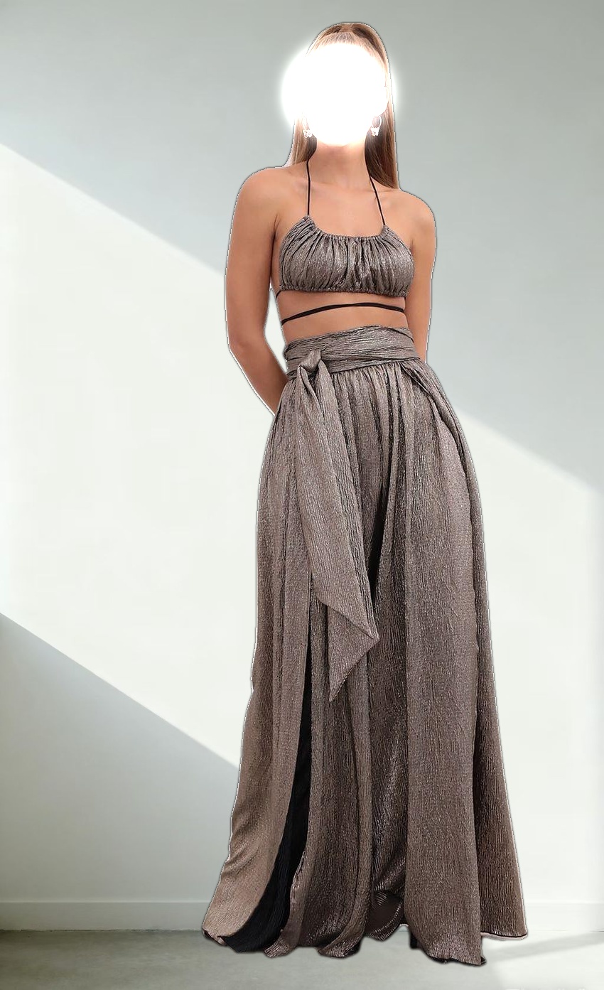 Two Piece Set in Silver