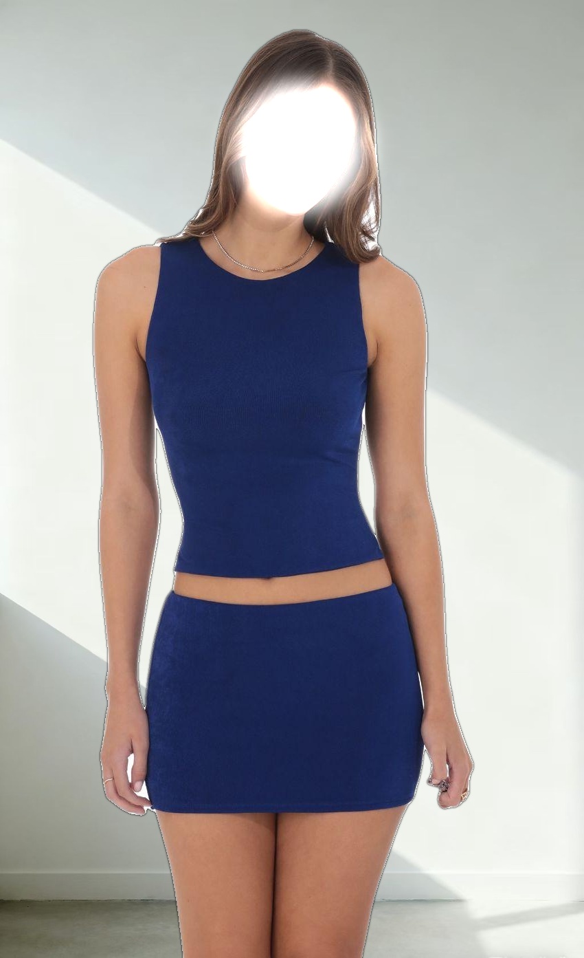 Two Piece Set in Blue