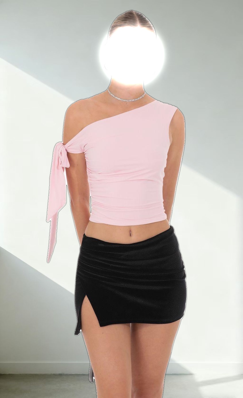 Velvet Skirt in Black