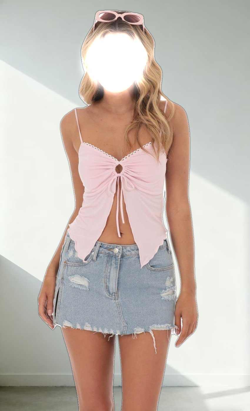 Butterfly Top in Pink