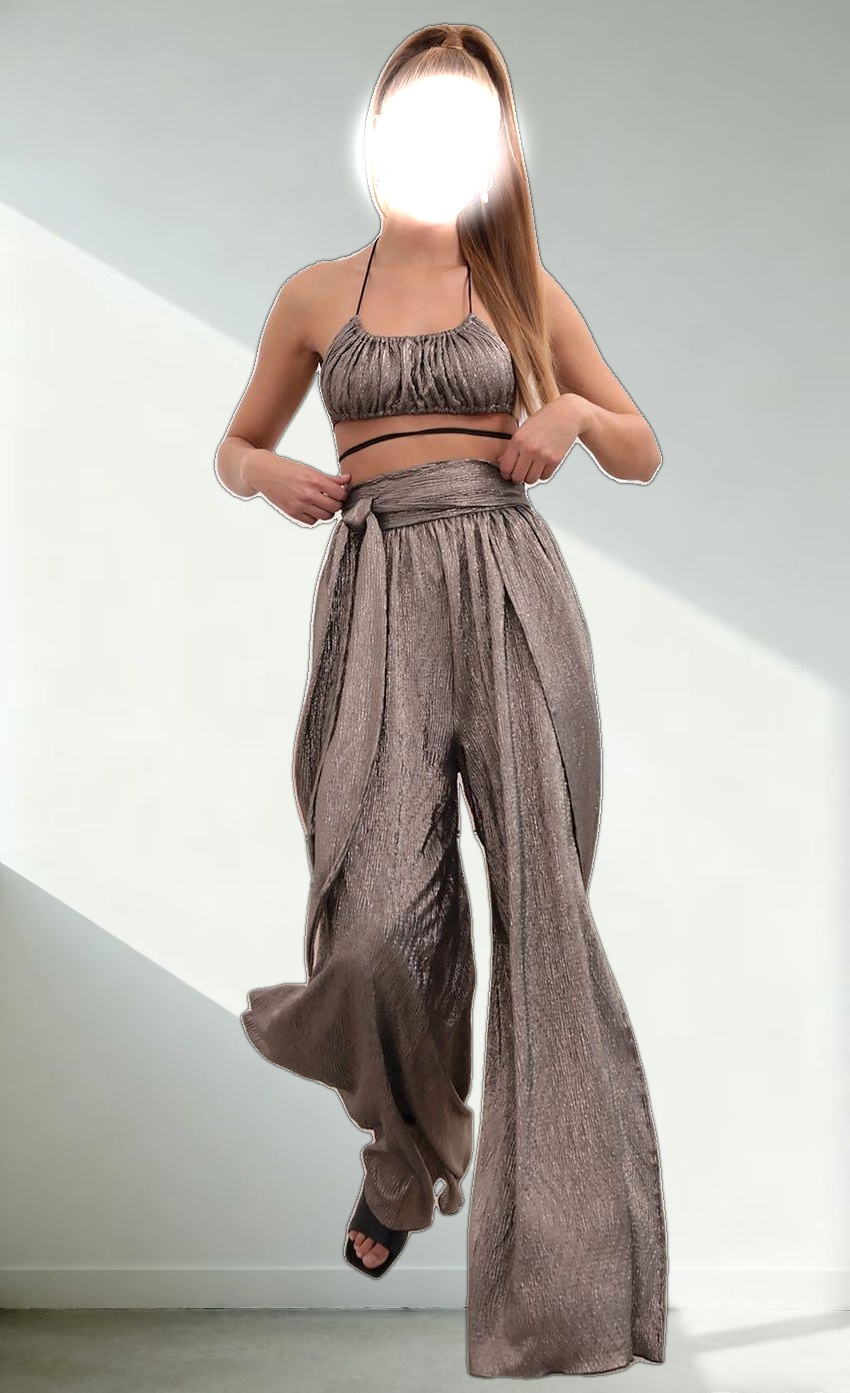 Two Piece Set in Silver