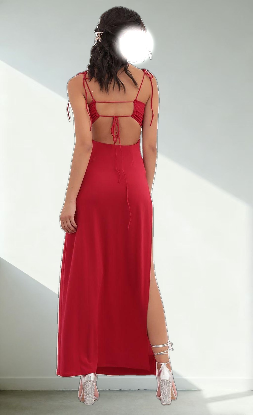 Ties Maxi in Red