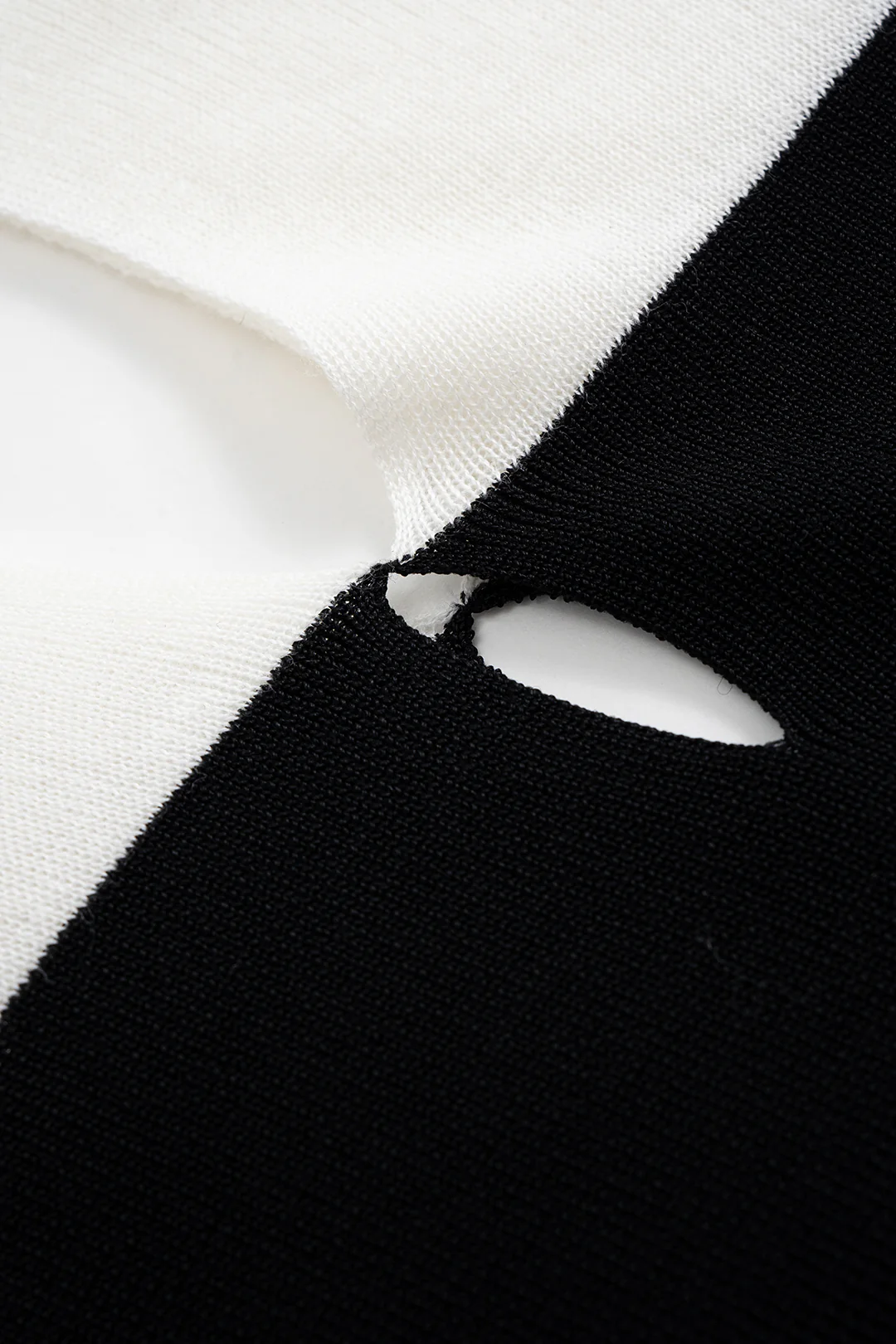 Contrast Cut Out Hooded Tank Top