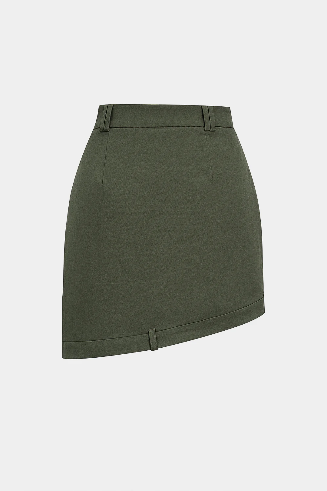 Asymmetrical Short Skirt