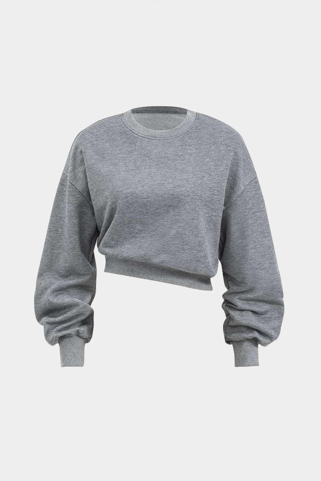 Asymmetric Design Top and Skirt Set