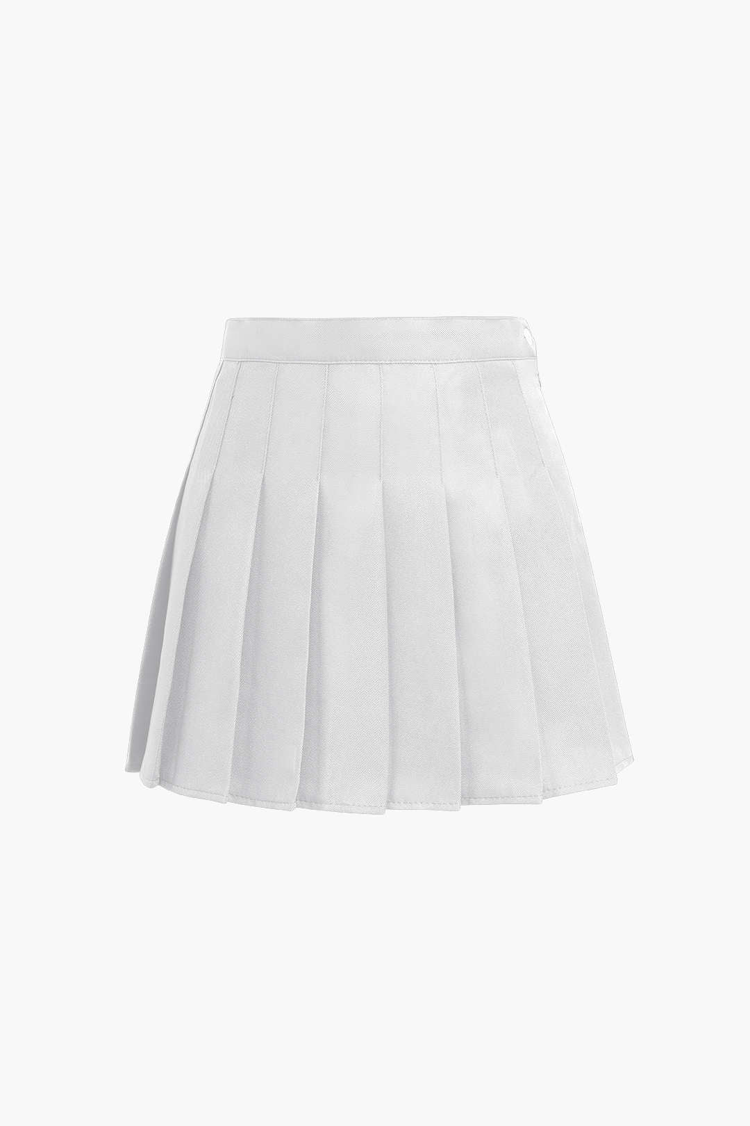 Simple Pleated Mini Skirt