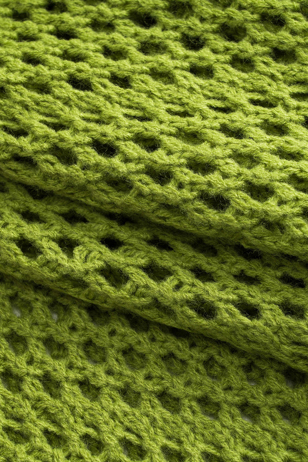 Plus Size Knitted Fringe High-Waist Skirt