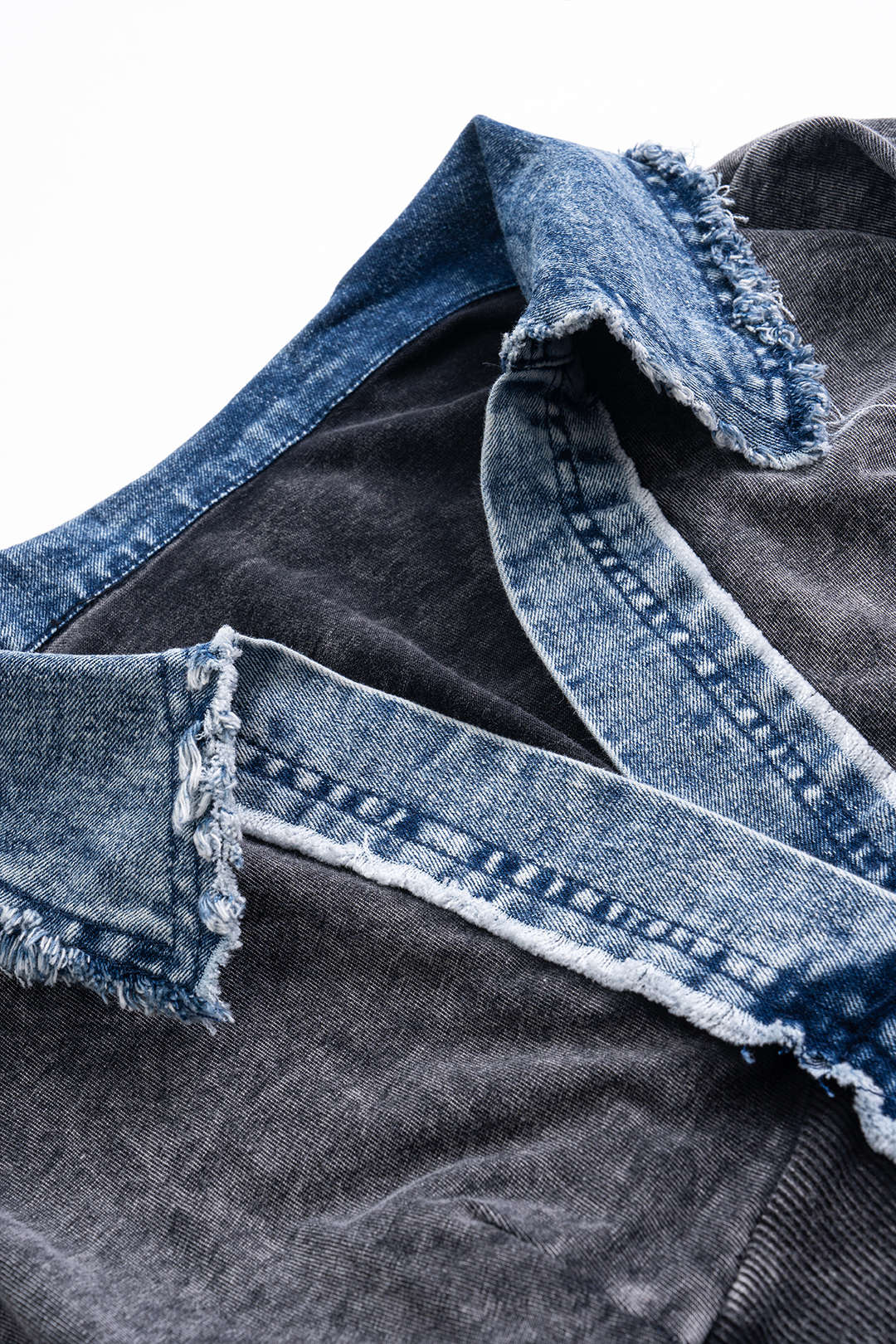 Patchwork Bodysuit and Skirt Ensemble