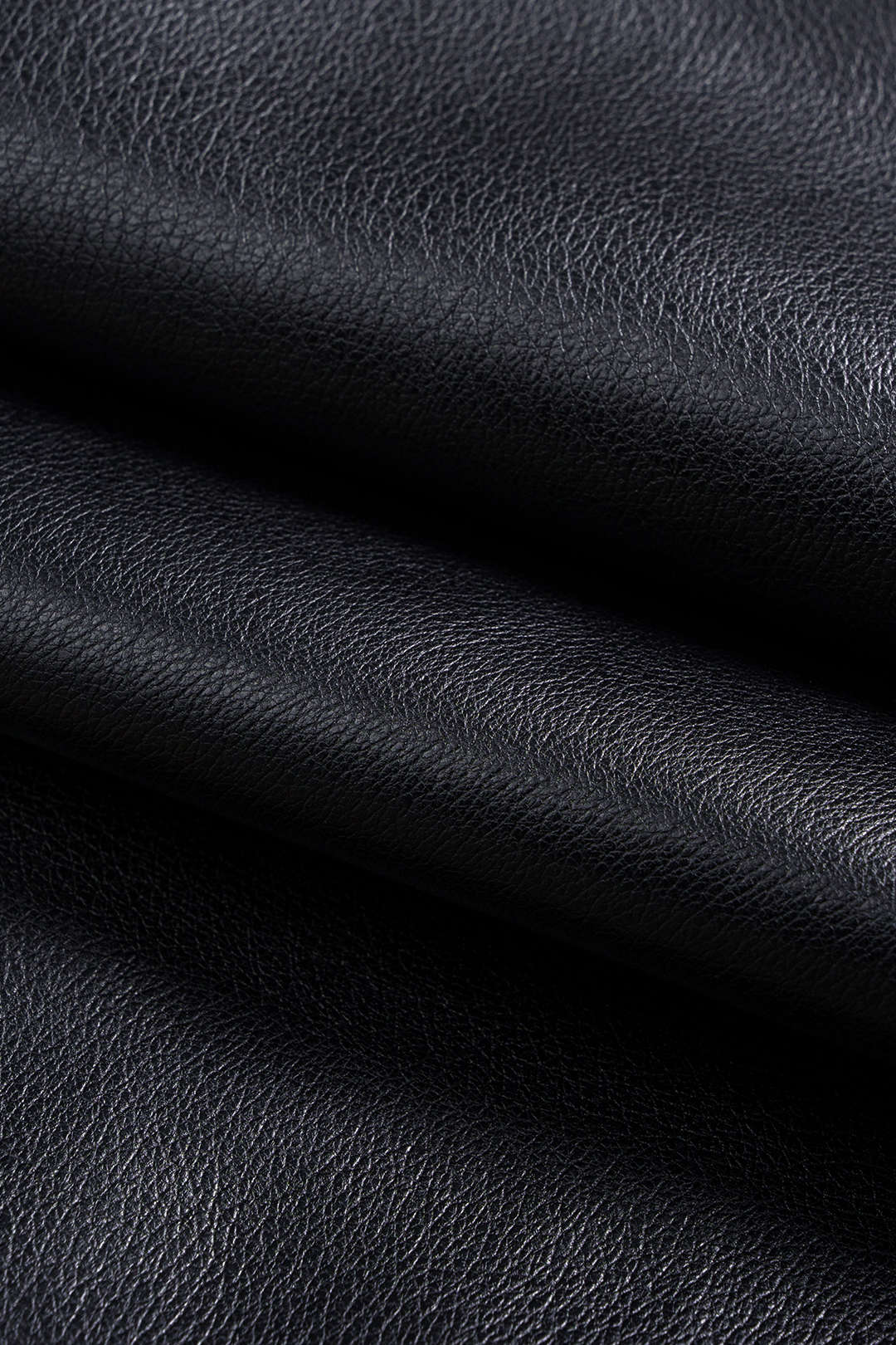 Faux Leather and Linen Patchwork V-Neck Camisole Top