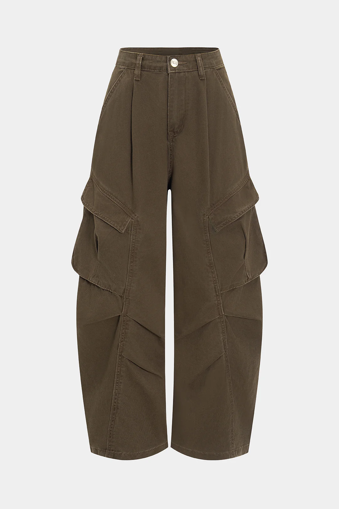 Denim Ruched Pocket Jeans