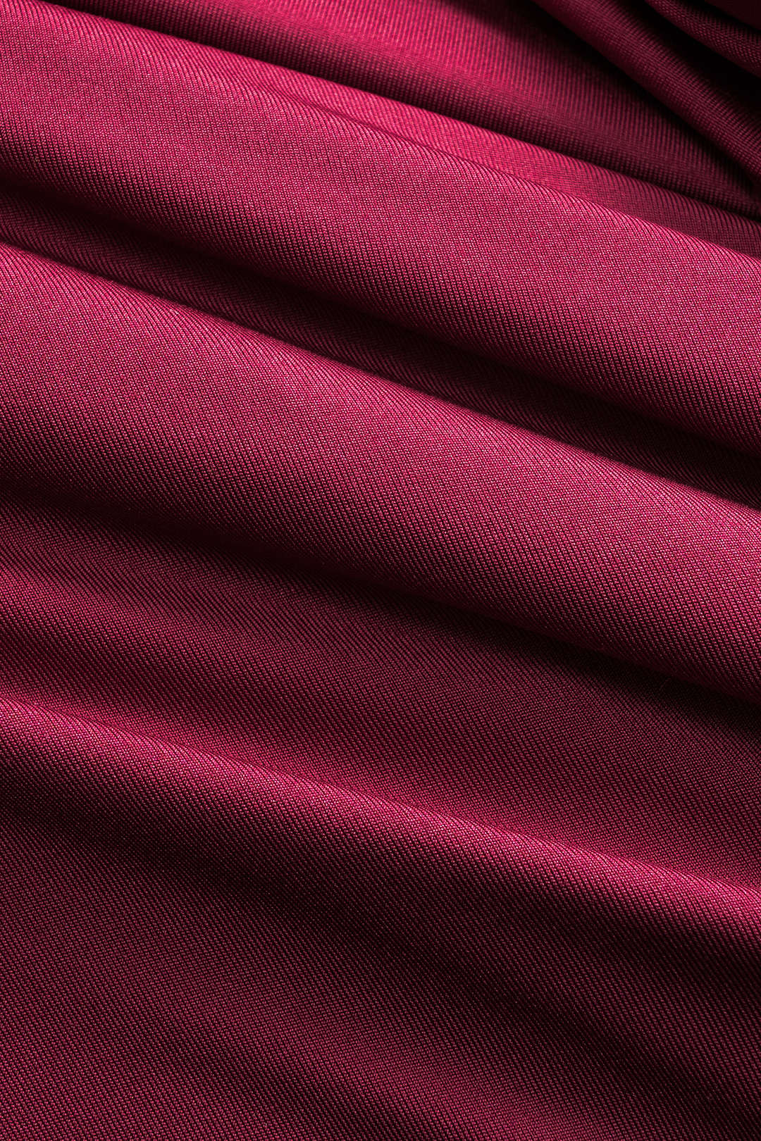 Ruched Asymmetrical Neck Long Sleeve Slit Maxi Dress