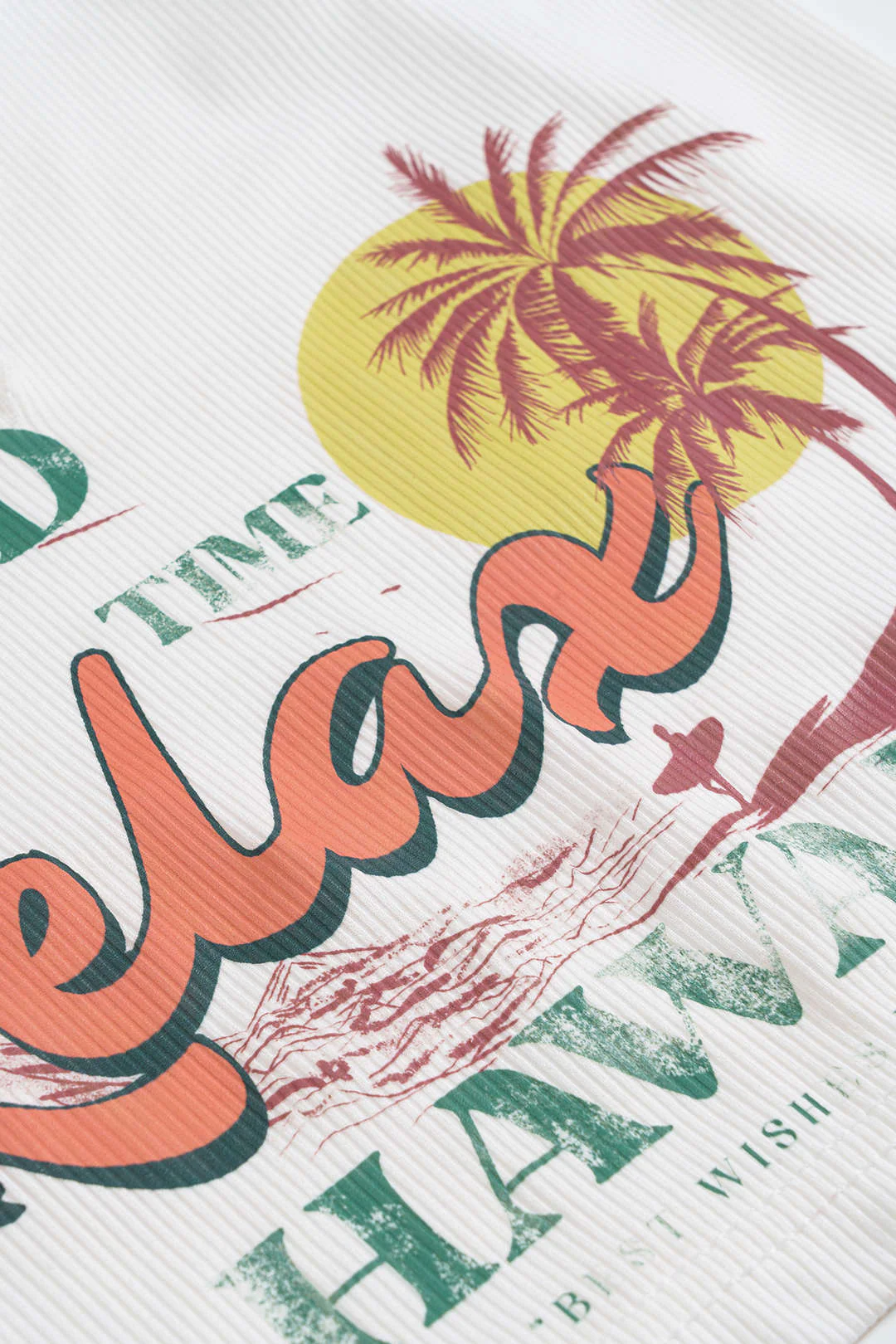 Printed Letter Tank Top