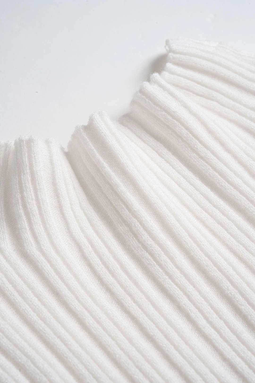 Knit Solid Round Neck Tank Top and Mini Skirt Combo