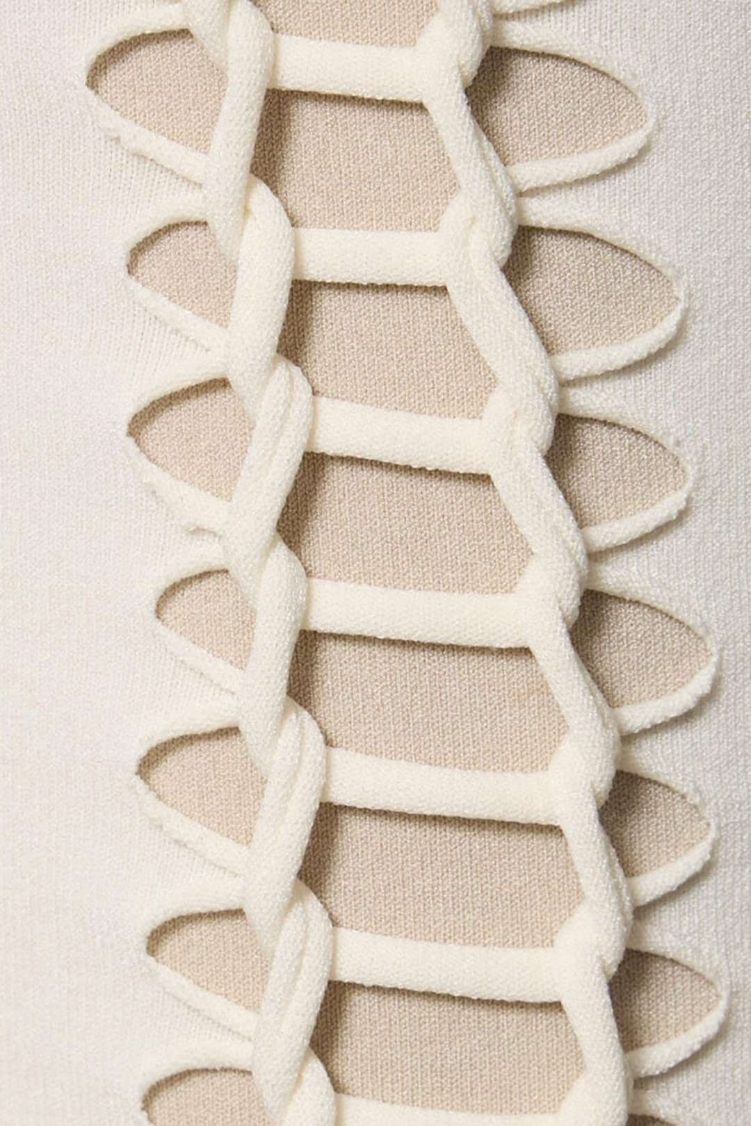 Braided Cut-Out Sleeveless Short Dress