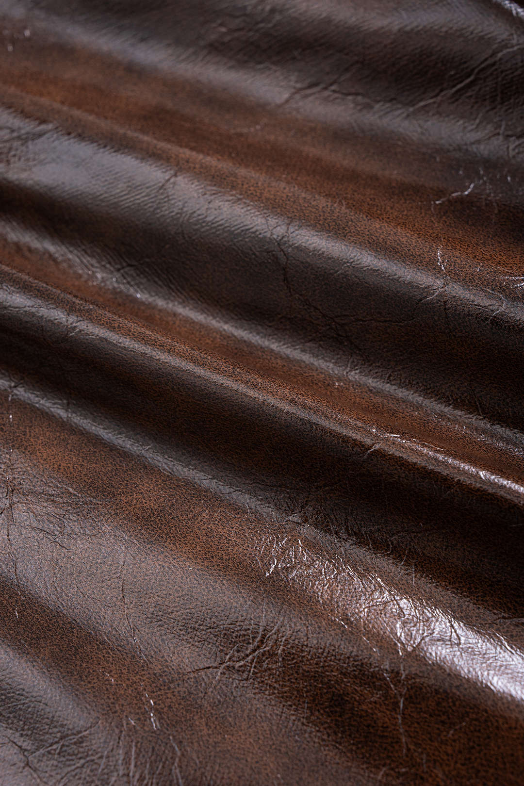 Faux Leather Patchwork Zipper Wide-Leg Pocket Barrel Pants