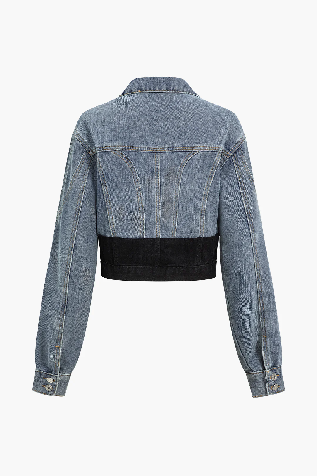 Denim Patchwork Jacket