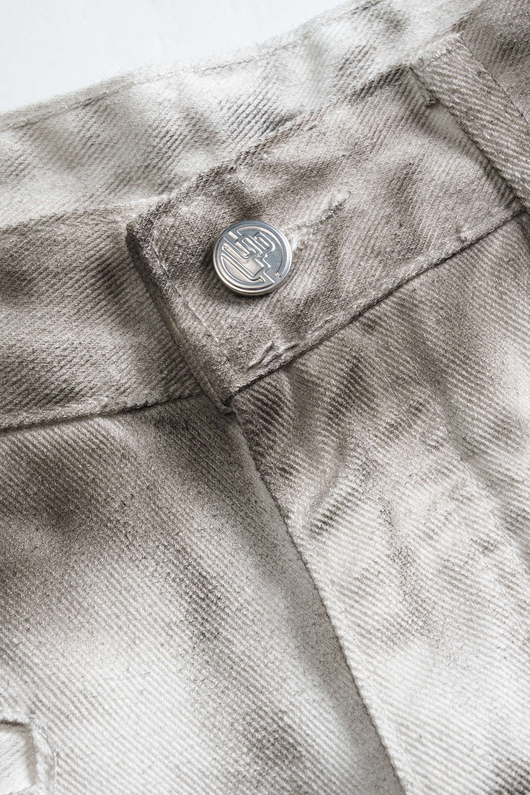 Denim Washed Wide Leg Barrel Jeans