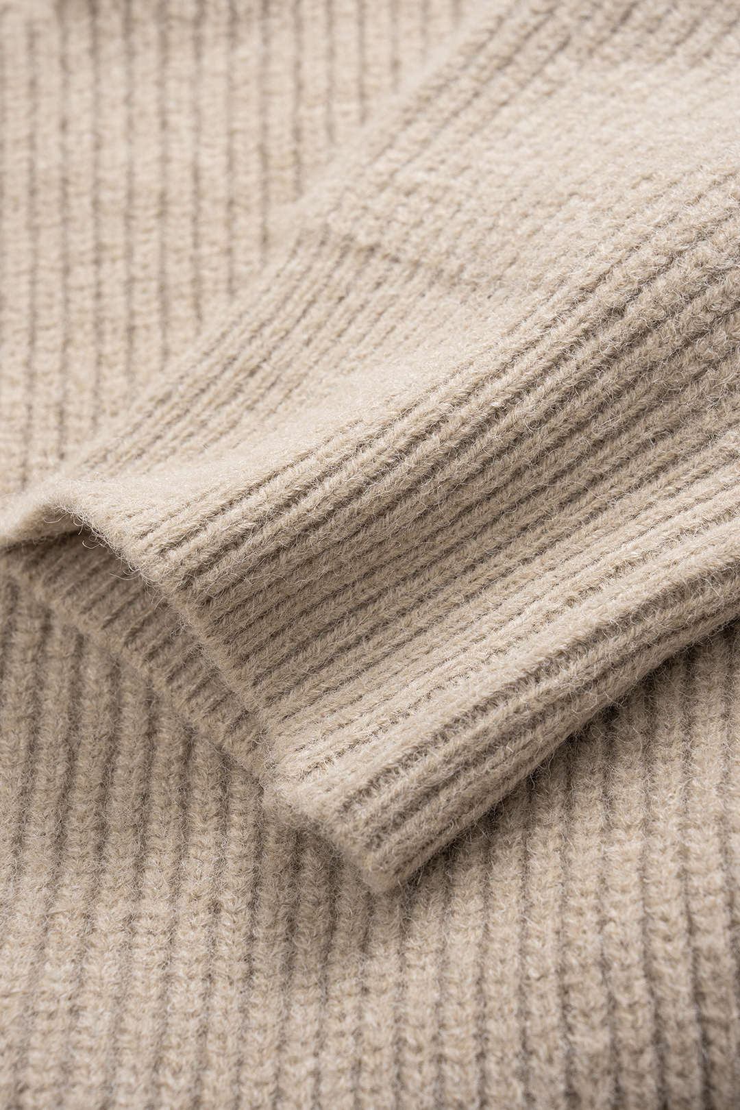 Knit Crossed Long-Sleeve Top