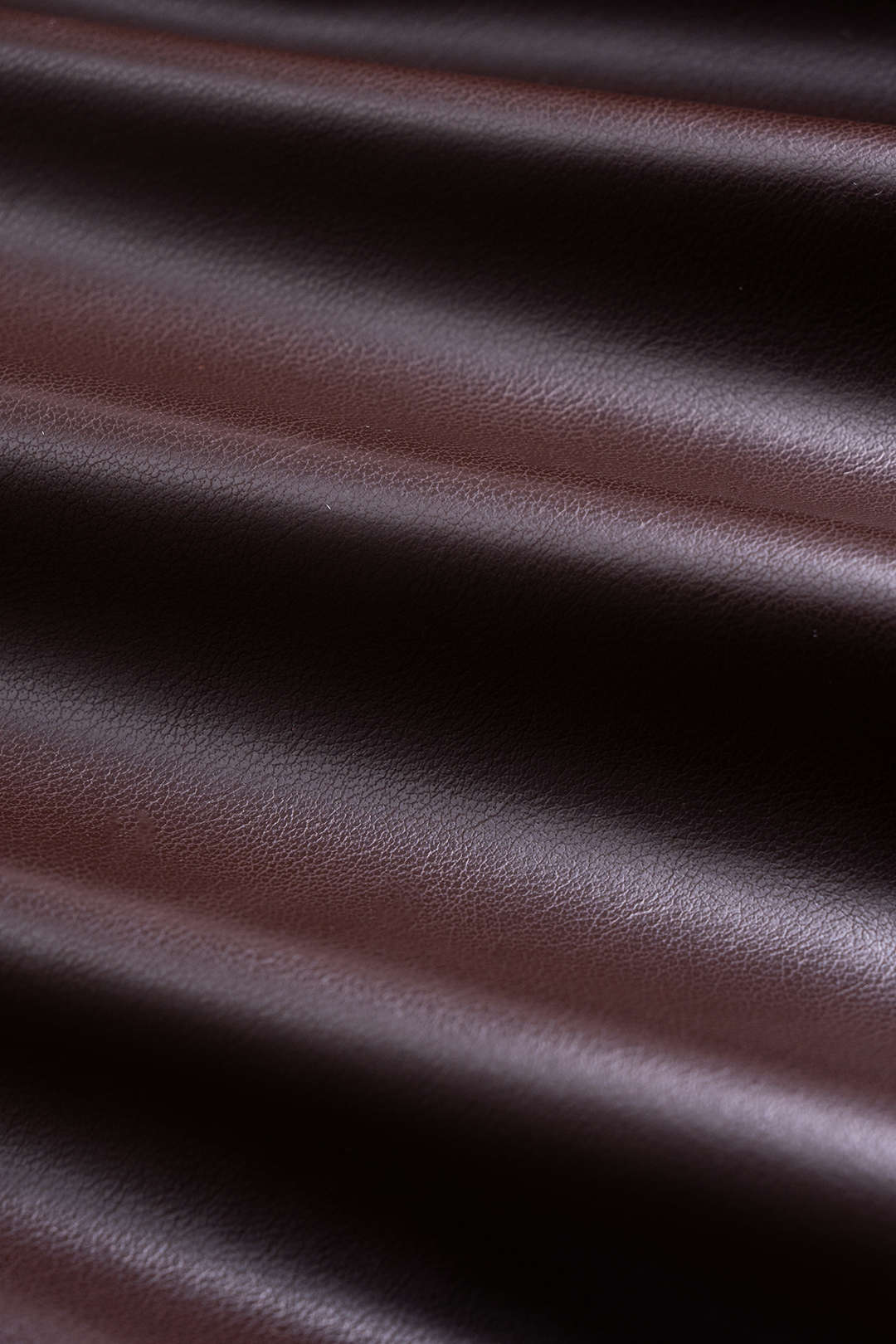 Faux Leather Patchwork Lantern Trousers