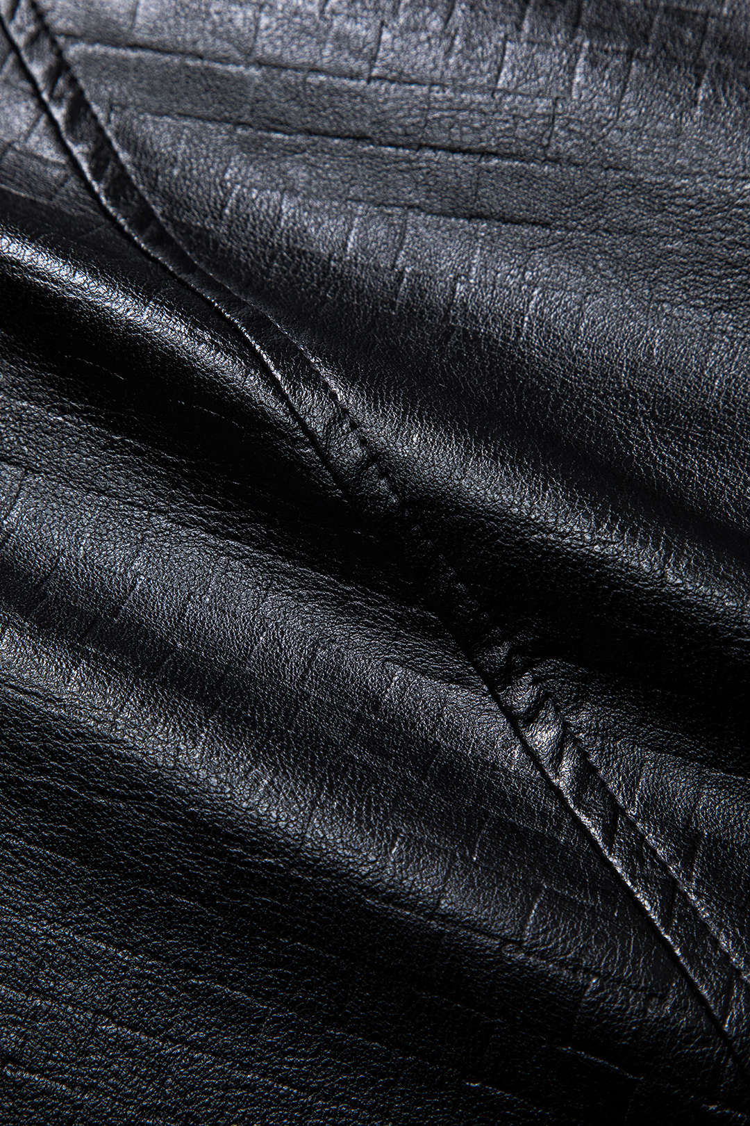 Faux Leather Strapless Sleeveless Mini Dress