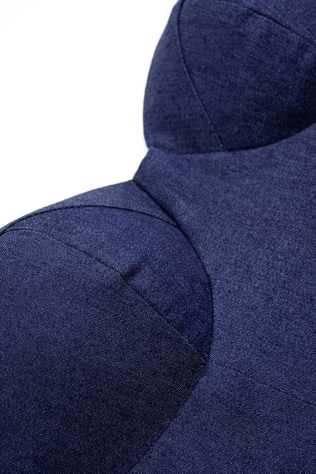 Denim Asymmetrical Ruched Bustier Belted Zipper Long Dress