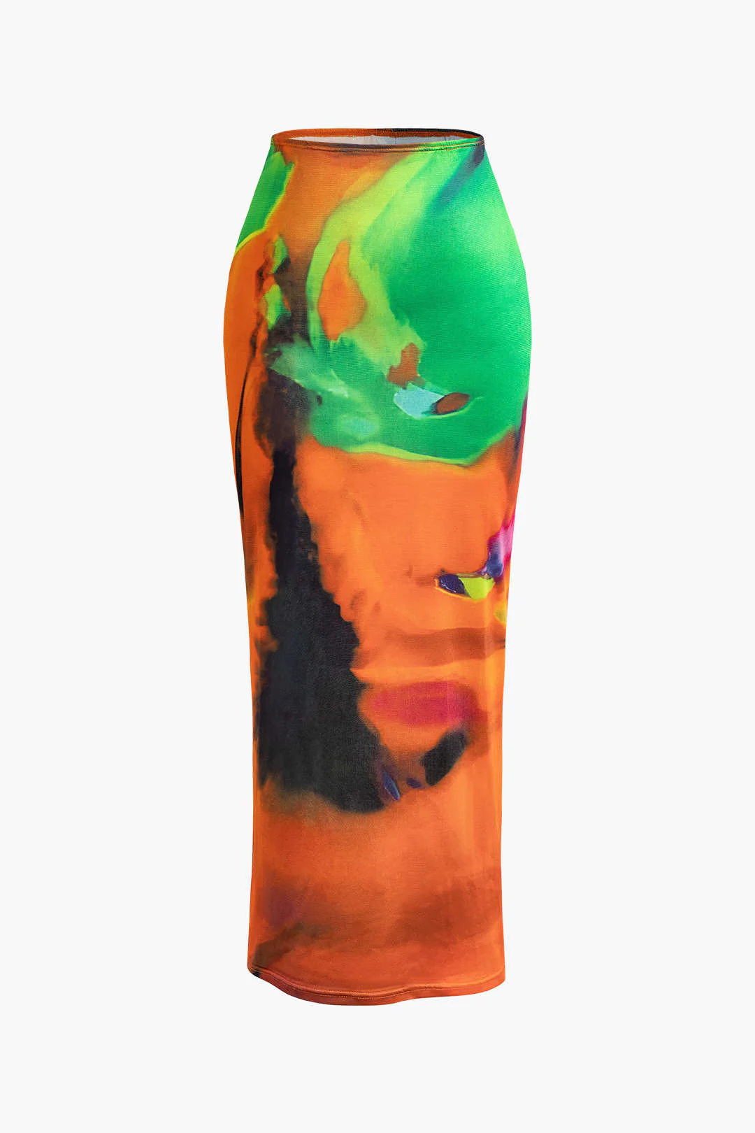 Tie-Dye Long Skirt