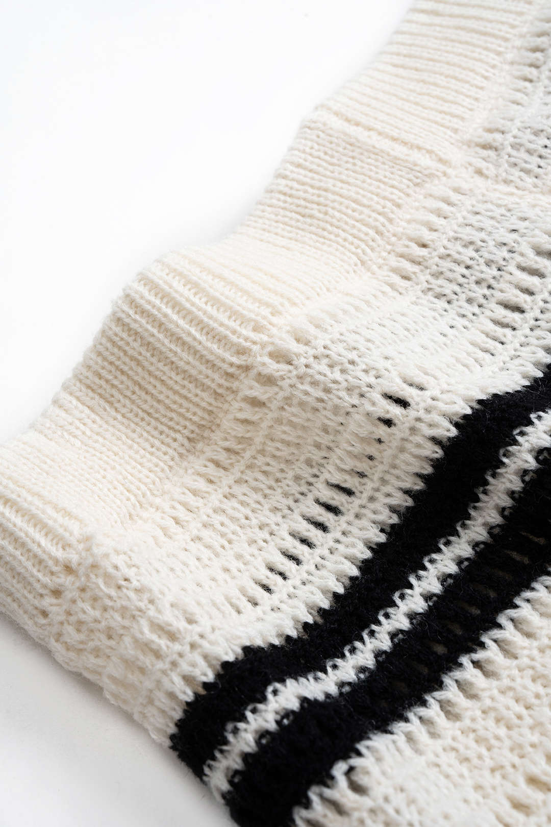 Knit Crochet Contrast Short Sleeve and Shorts Outfit