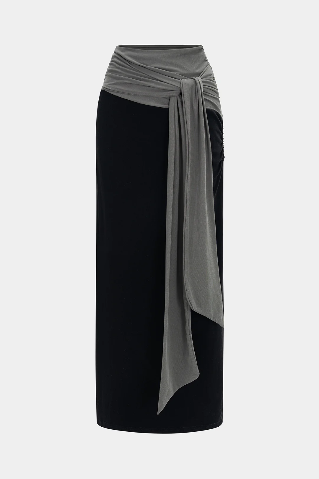 High Waist Tie-Up Skirt