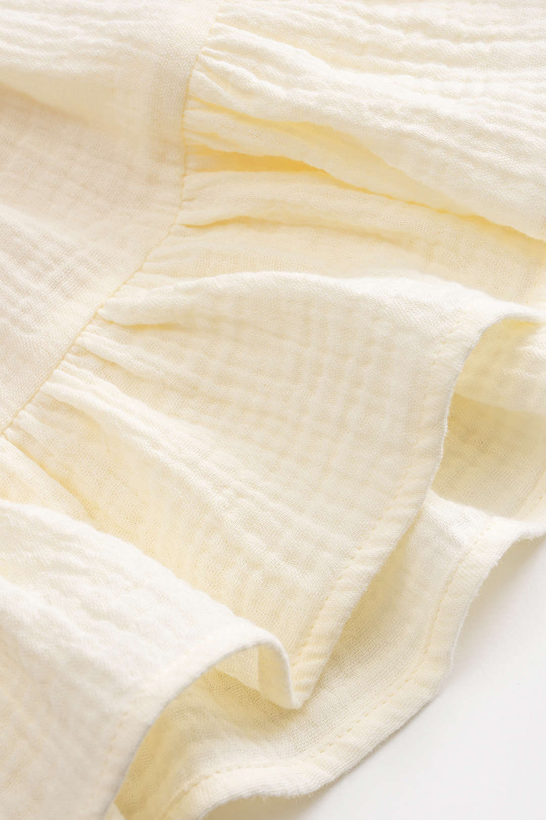 Button Bustier Shirred Tank Top and Ruched Skirt Outfit Set