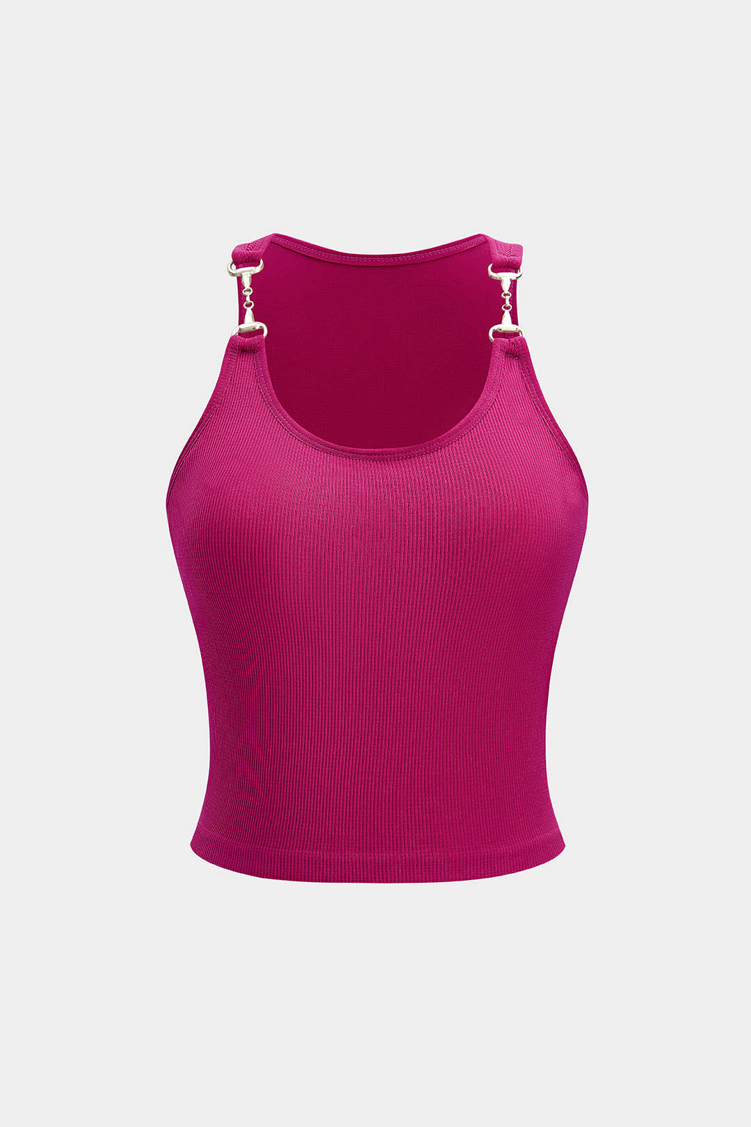 Metallic Decor Sleeveless Cami Top