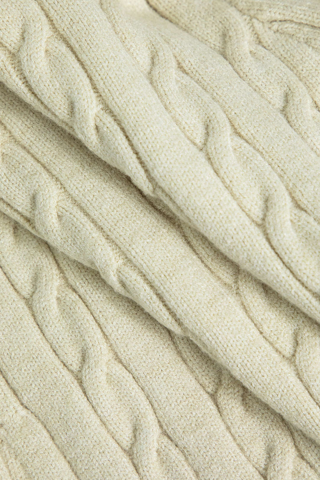 Color Block Print Knitted Button Skirt