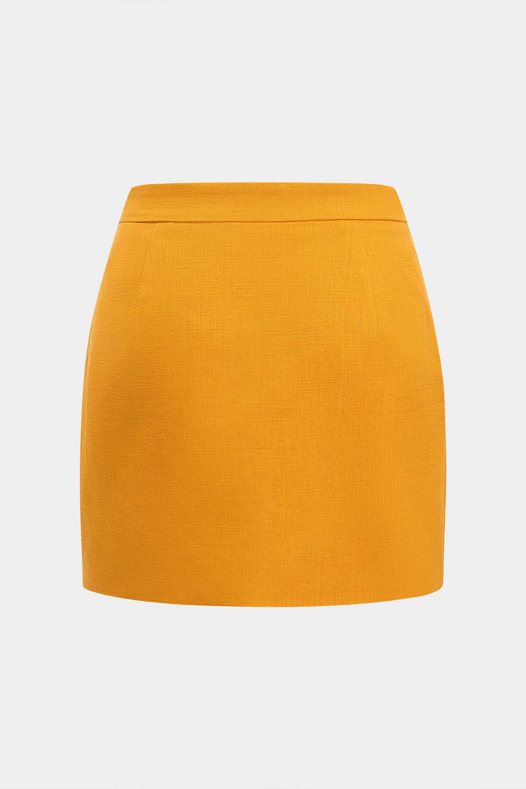 Linen High-Waisted Skirt
