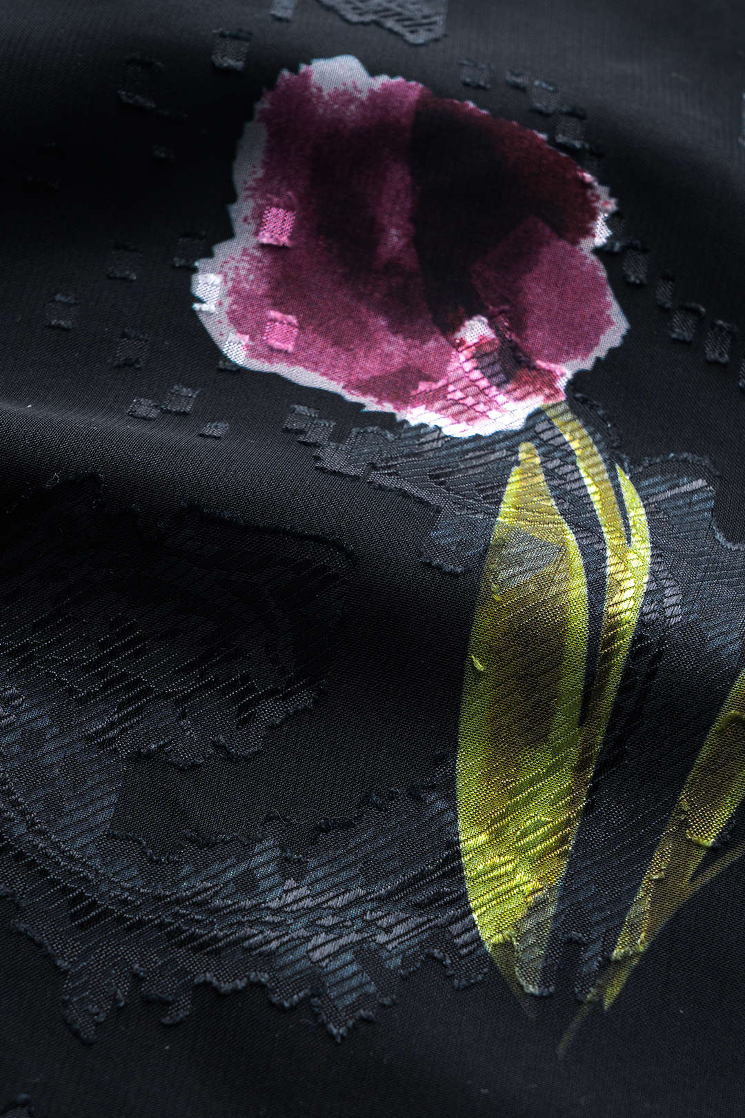 Floral Print Chiffon Skirt