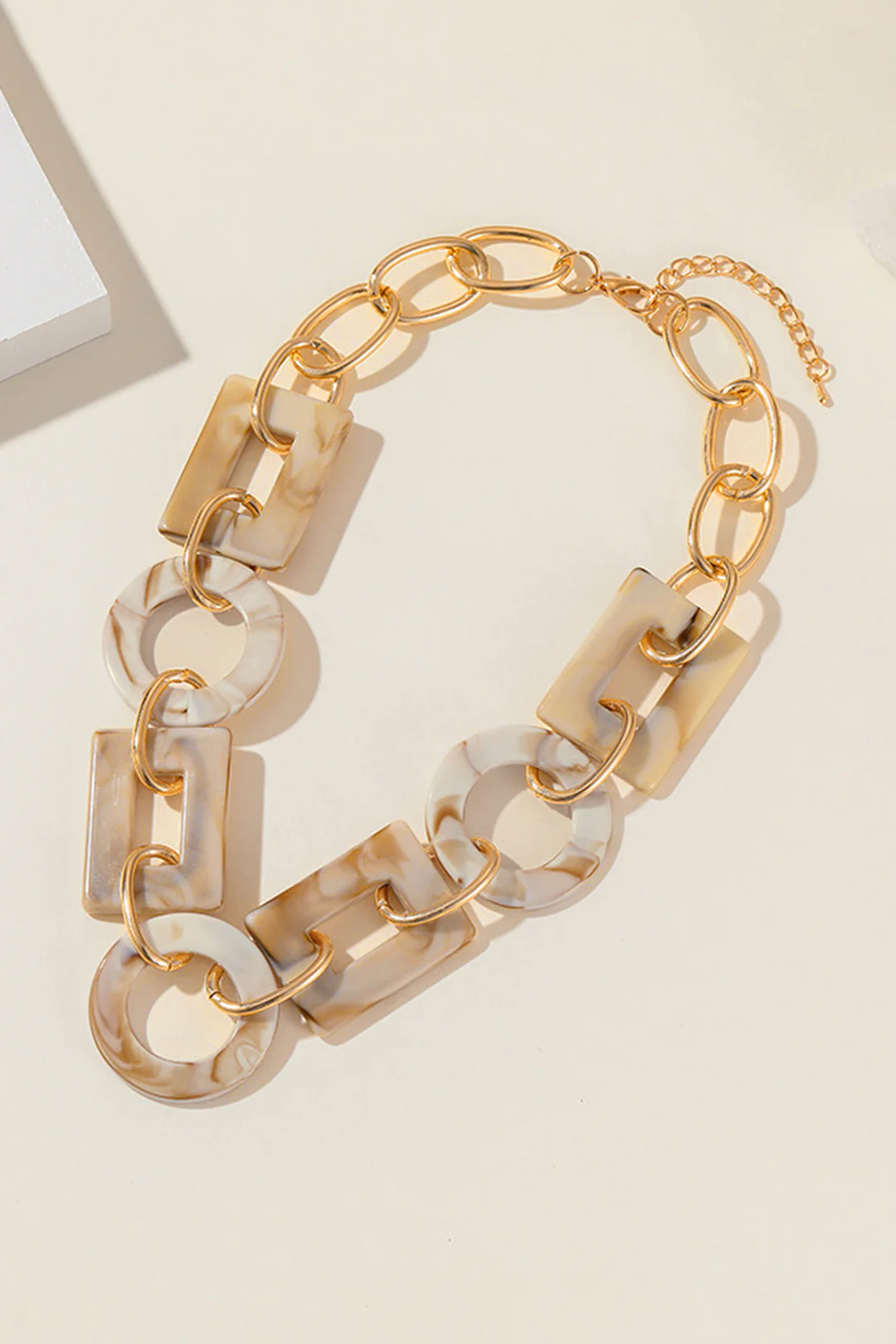 Metal Geometric Bohemian Chain Jewelry Necklace