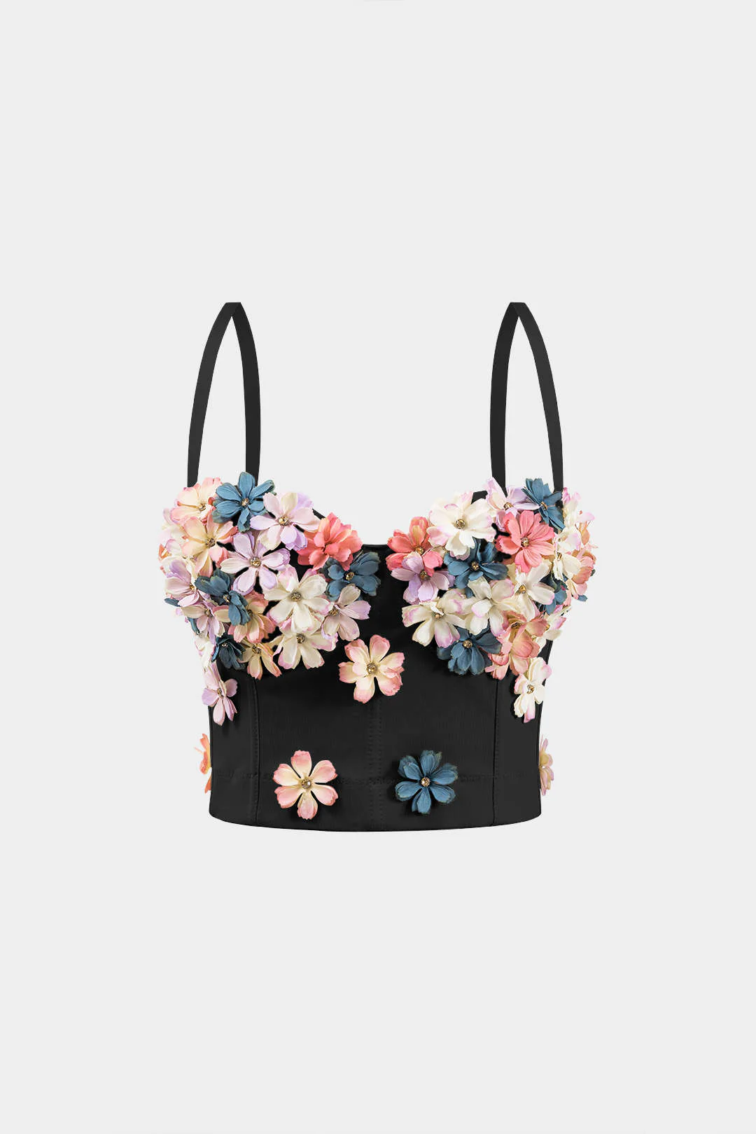 3D Embroidered Slip Cami Top