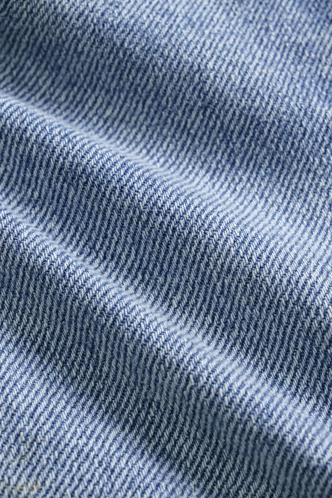 Metallic Ring Cut Out Denim Skirt