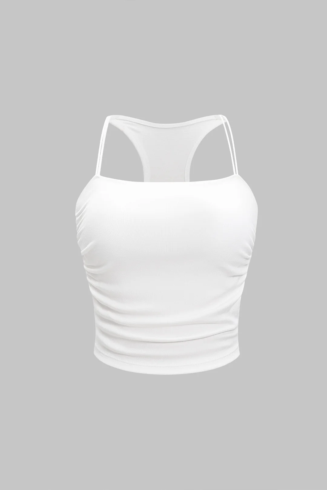 Ruched Slip Tank Top