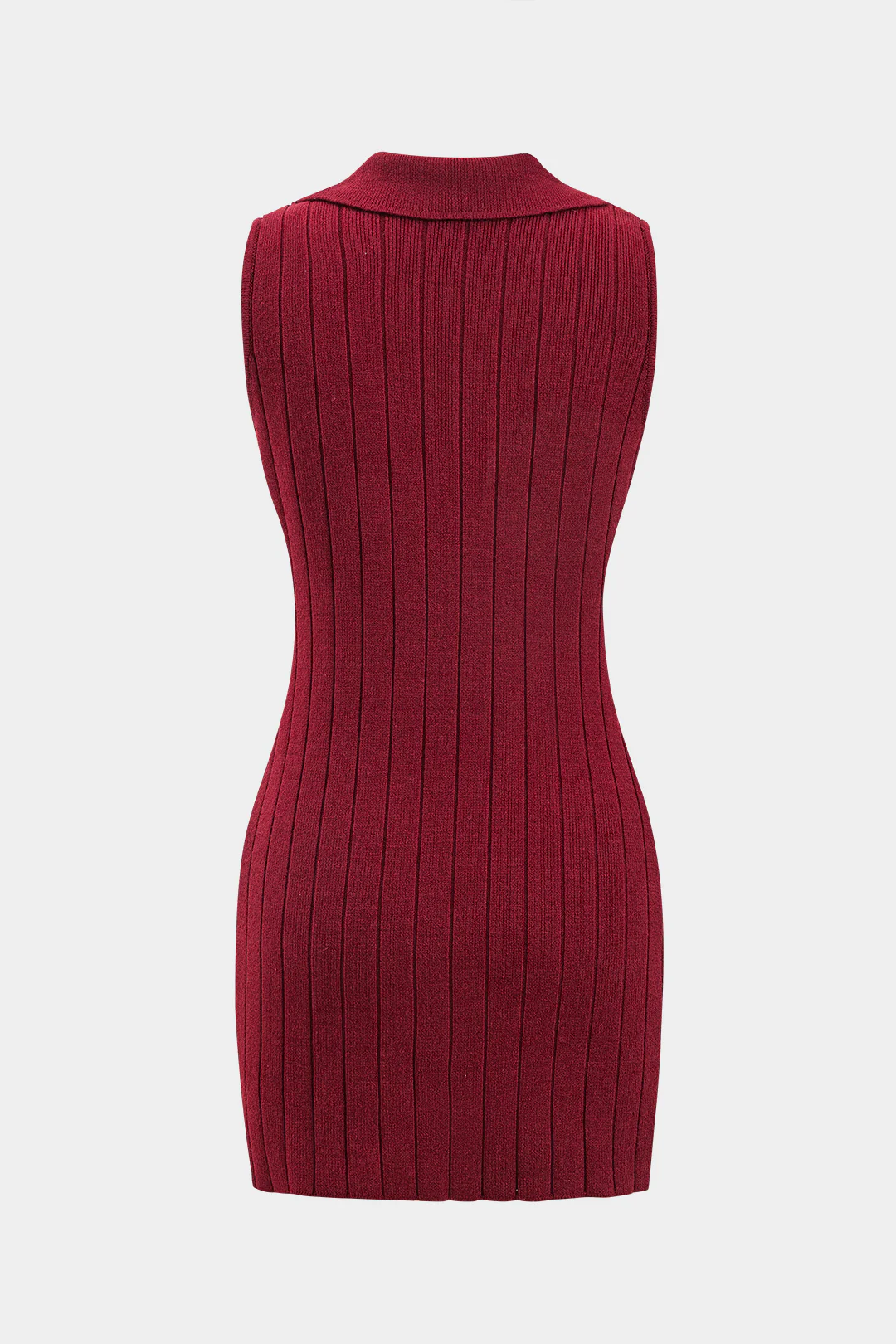 Knit Sleeveless Sweater Dress