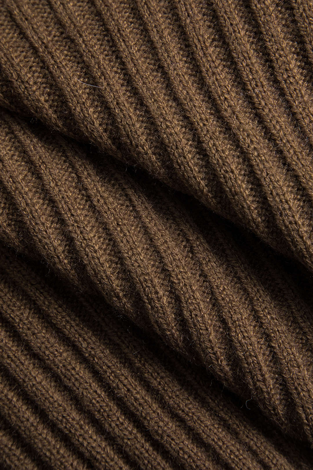 Knit Long Sleeve Ruffled Top