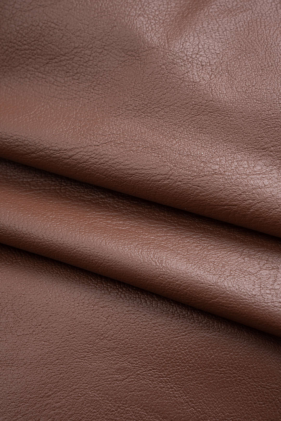 Faux Leather Button Belted Jacket