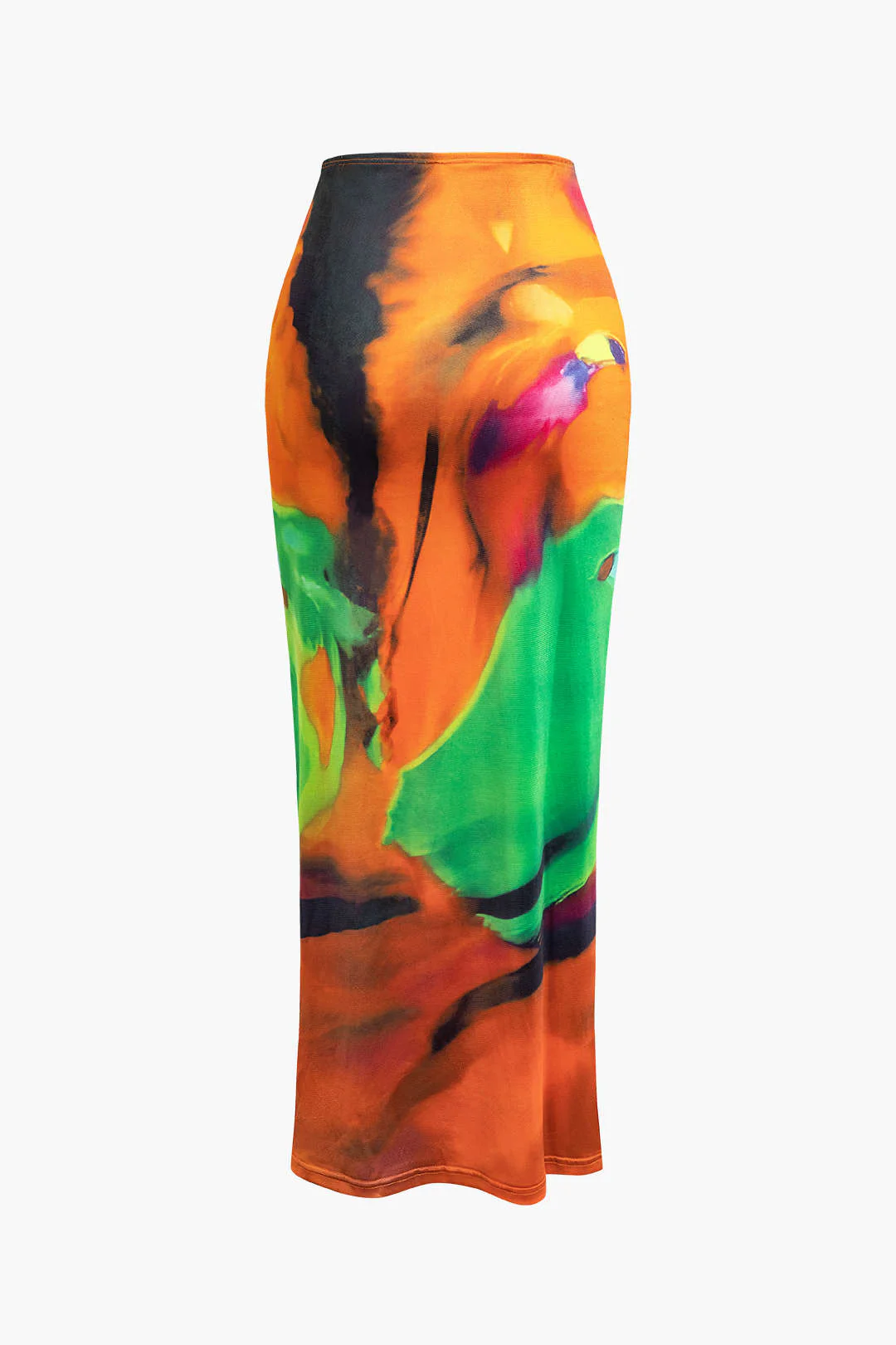 Tie-Dye Long Skirt